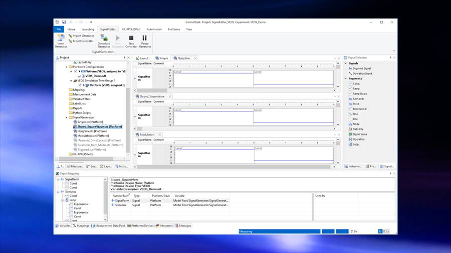 Signal Editor Module