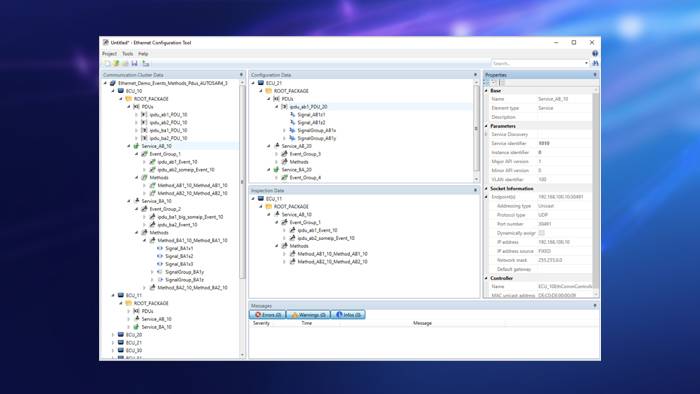 dSPACE Ethernet Configuration Package