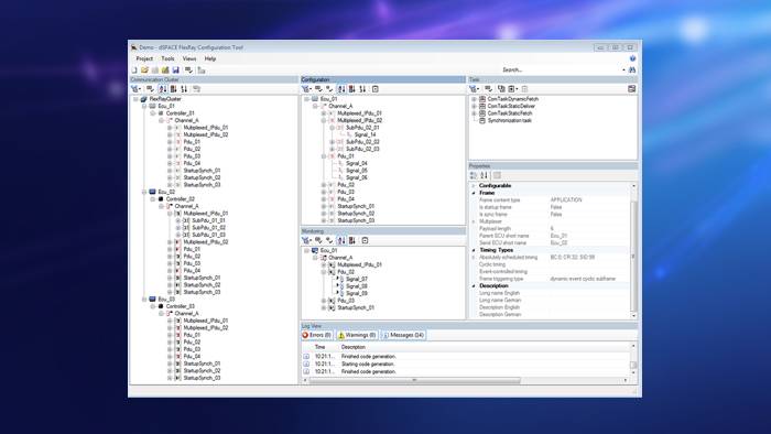 dSPACE FlexRay Configuration Package