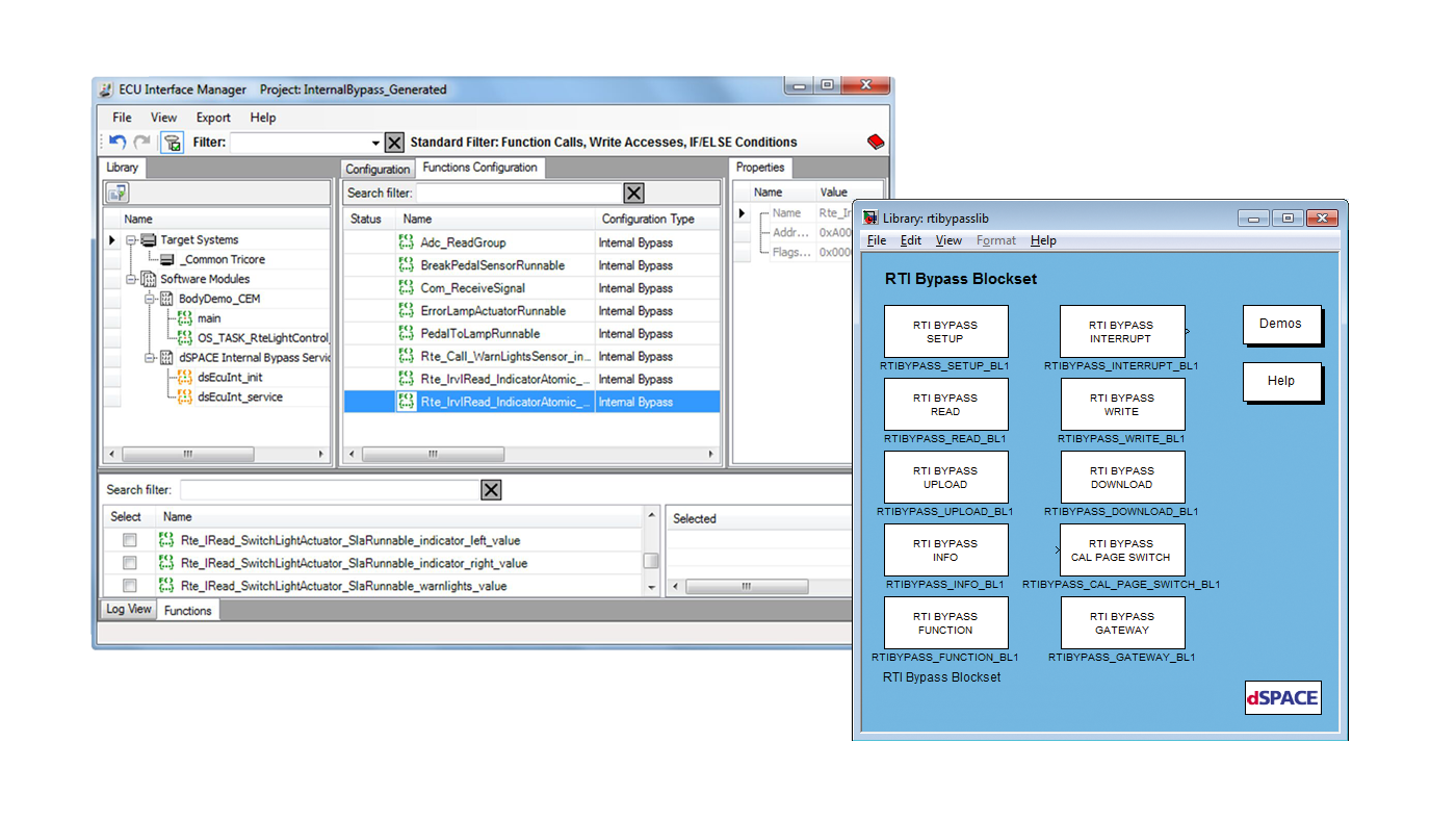 ECU Interface Base Package